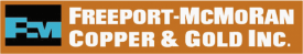 (FREEPORT-MCMORAN COPPER & GOLD INC. LOGO)