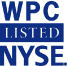 (WPC LISTED NYSE LOGO)