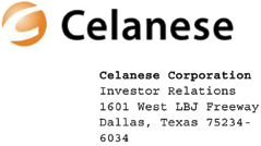 (CELANESE LOGO)