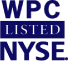 (WPC LISTED NYSE LOGO)