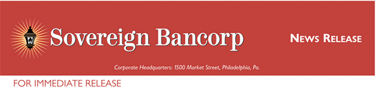 (SOVEREIGN BANCORP GRAPHIC)
