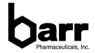 (BARR PHARMACEUTICALS, INC. LOGO)