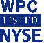 (WPC LISTED NYSE LOGO)