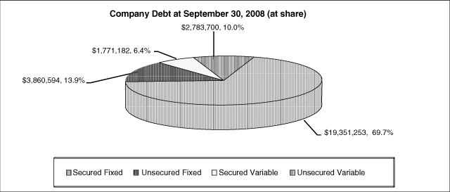 (DEBT PIE CHART)