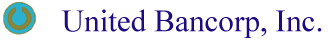 (UNITED BANCORP, INC. LOGO)