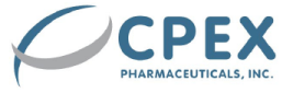 (CPEX PHARMACEUTICALS, INC. LOGO)