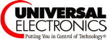 (UNIVERSAL ELECTRONICS LOGO)