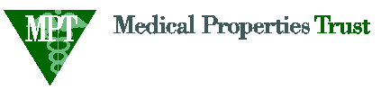 (MEDICAL PROPERTIES TRUST LOGO)