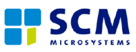 (SCM MICROSYSTEMS LOGO)