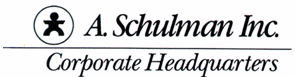 (A. SCHULMAN LOGO)