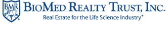 (BIOMED REALTY TRUST, INC. LOGO)