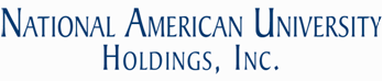 (NATIONAL AMERICAN UNIVERSITY HOLDINGS, INC. LOGO)