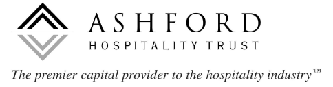 (ASHFORD HOSPITALITY TRUST LOGO)