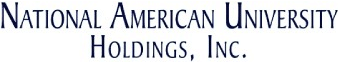 (NATIONAL AMERICAN UNIVERSITY HOLDING,INC. LOGO)