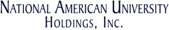 (NATIONAL AMERICAN UNIVERSITY HOLDINGS, INC. LOGO)