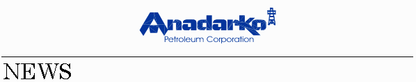 (Anadarko News)