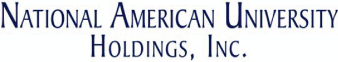 (NATIONAL AMERICAN UNIVERSITY HOLDINGS, INC. LOGO)