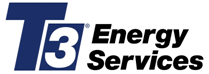 (T-3 ENERGY SERVICES LOGO)