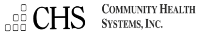 (CHS COMMUNITY HEALTH SYSTEMS, INC. LOGO)