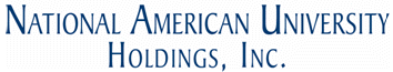 (NATIONAL AMERICAN UNIVERSITY HOLDINGS INC LOGO)