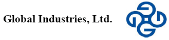 (GLOBAL INDUSTRIES LOGO)