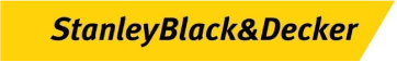 (STANLEY BLACK & DECKER LOGO)