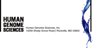 (HUMAN GENOME SCIENCES LOGO)