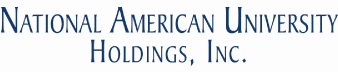 (NATIONAL AMERICAN UNIVERSITY HOLDINGS, INC. LOGO)