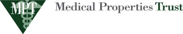 (MEDICAL PROPERTIES TRUST LOGO)