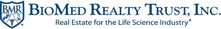 (BIOMED REALTY TRUST; INC LOGO)