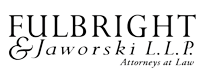 (FULBRIGHT & JAWORSKI L.L.P. LOGO)