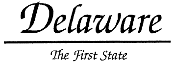 (DELAWARE THE FIRST STATE)