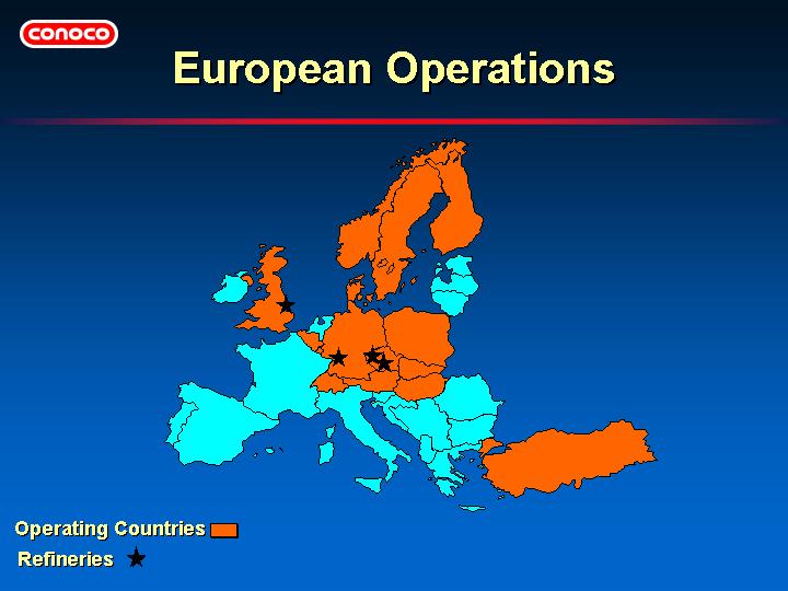 (EUROPEAN OPERATIONS)