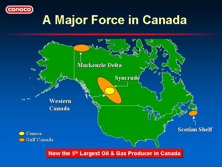 (A MAJOR FORCE IN CANADA)