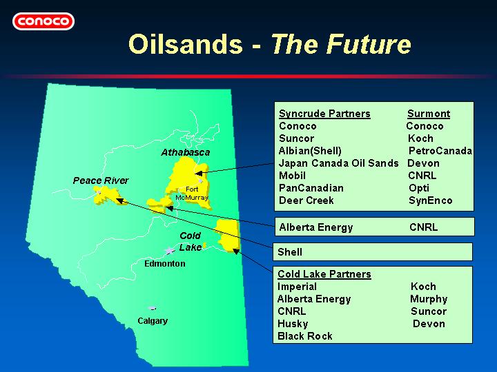 (OILSANDS - THE FUTURE)