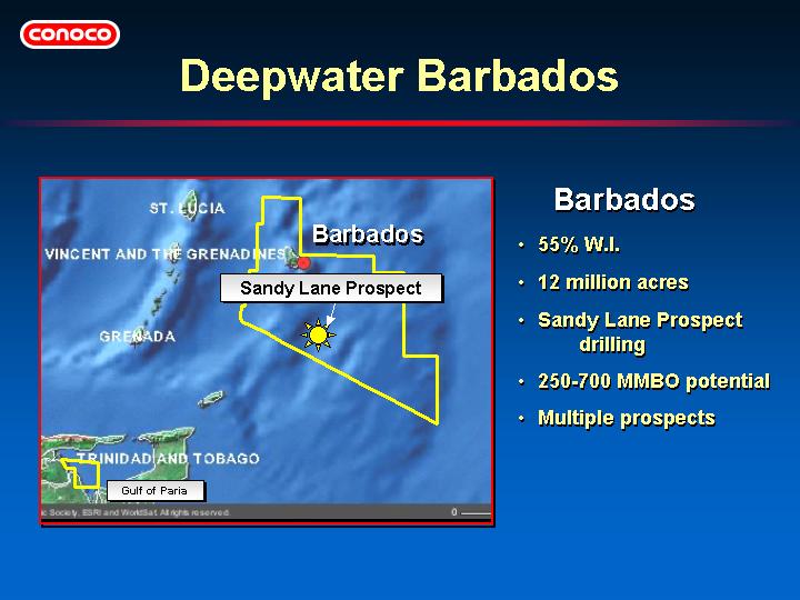 (DEEPWATER BARBADOS)