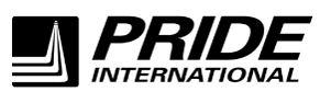 (PRIDE INTERNATIONAL LOGO)