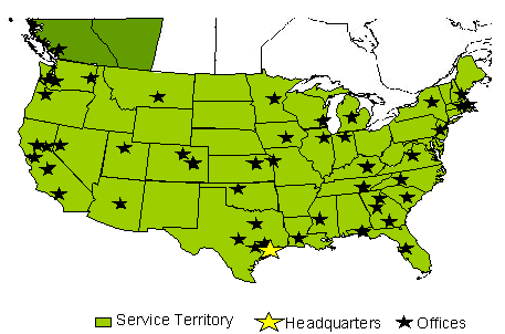 (UNITED STATES MAP CHART)