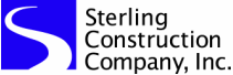 (STERLING CONSTRUCTION COMPANY, INC. LOGO)