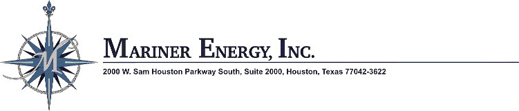 (MARINER ENERGY LOGO)