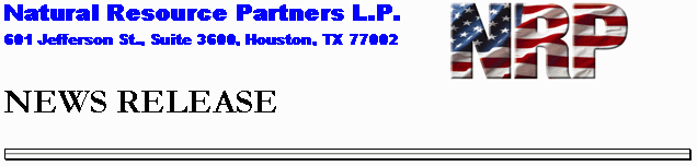 (Natural Resource Partners L.P. Logo)