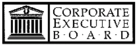 (CORPORATE EXECUTIVE BOARD GRAPHIC)