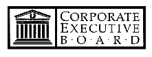 (CORPORATE EXECUTIVE BOARD LOGO)