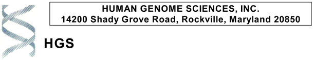 (HUMAN GENOME LOGO)