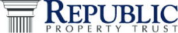 (REPUBLIC PROPERTY TRUST LOGO)