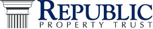 (REPUBLIC PROPERTY TRUST LOGO)