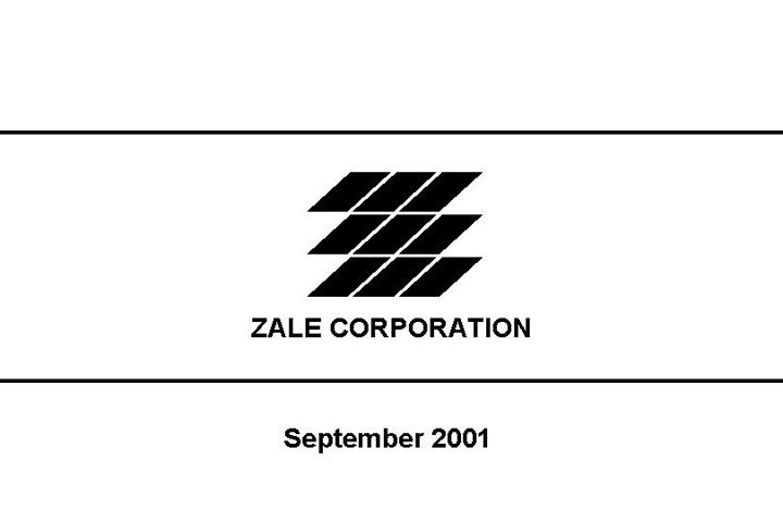 (ZALE CORPORATION FRONT COVER)