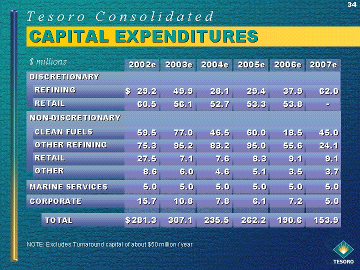(CAPITAL EXPENDITURES)