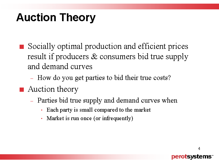 (AUCTION THEORY)