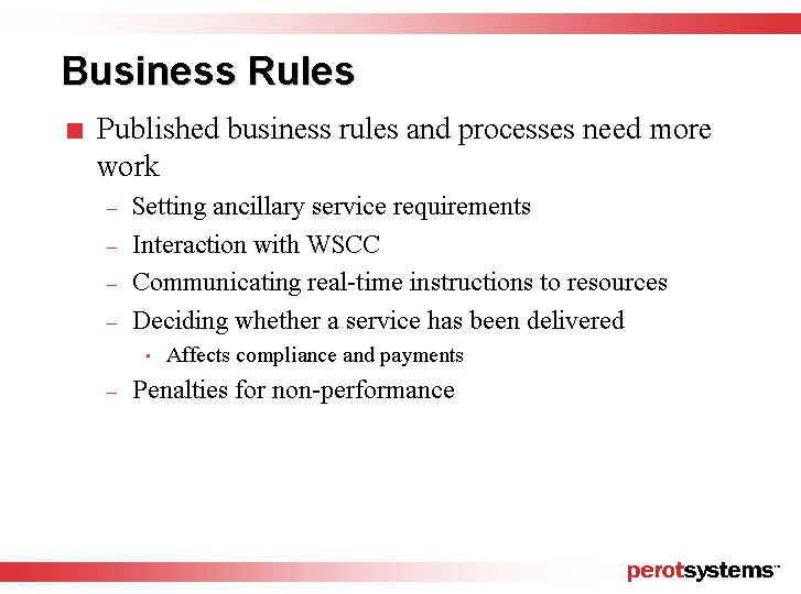 (BUSINESS RULES)